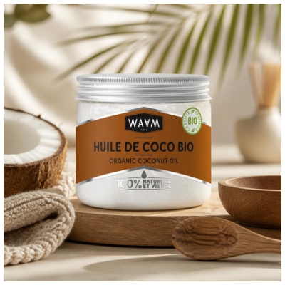 Waam Huile Coco Bio 350 g
