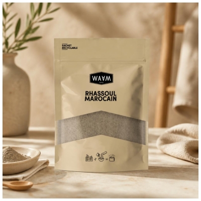 Waam Rhassoul Marocain Purifiant et Adoucissant 250 g 