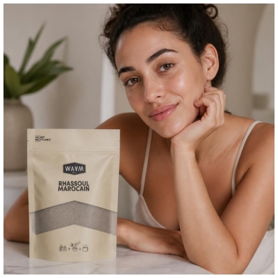 Waam Rhassoul Marocain Purifiant et Adoucissant 250 g 