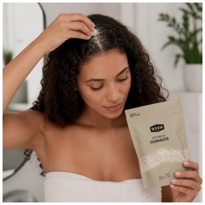 Waam Poudre de Guimauve Gainante et Démêlante 100 g 