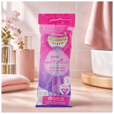 Wilkinson MyIntuition Xtreme 3 Comfort Cherry Blossom 1 Rasoir