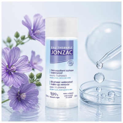 Eau Thermale Jonzac Démaquillant Biphase Waterproof Toutes Peaux Bio 150 ml 