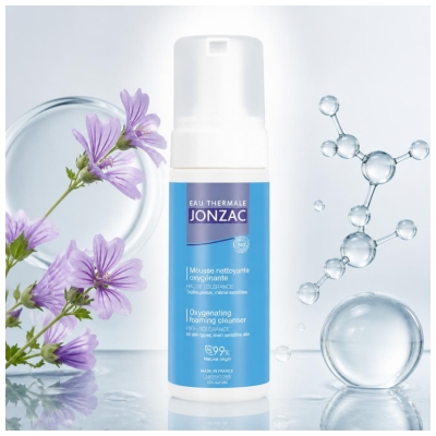Eau Thermale Jonzac Mousse Nettoyante Oxygénante Toutes Peaux Bio 150 ml