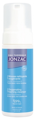 Eau Thermale Jonzac Mousse Nettoyante Oxygénante Toutes Peaux Bio 150 ml