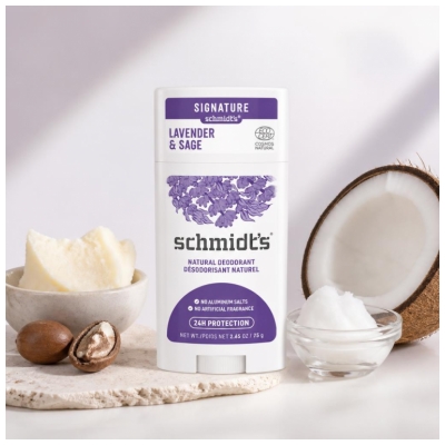 Schmidt's Signature Déodorant Stick Lavande & Sauge 75 g