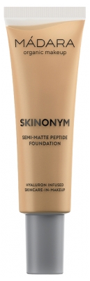 Mádara Skinonym Fond de Teint Semi-Mat Aux Peptides #20 Ivory - Teinte : 50 : Golden Sand