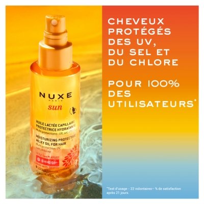 Nuxe Sun Huile Lactée Capillaire Protectrice Hydratante 100 ml