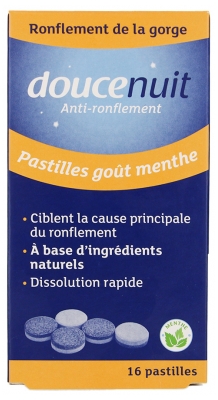 Douce Nuit Pastilles à la Menthe 16 Unités