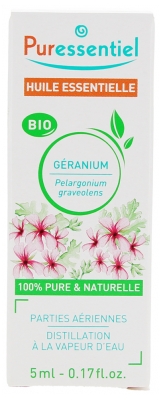 Puressentiel Huile Essentielle Géranium Naturelle Bio 5 ml