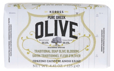 Korres Olive Pain de Savon Fleur d'Olivier 125 g