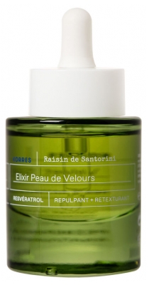 Korres Raisin de Santorin Élixir Peau de Velours Peaux Sèches 30 ml