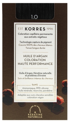 Korres Coloration Permanente Huile d'Argan