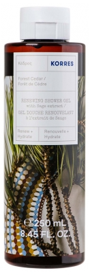 Korres Gel Douche Nettoyant Corporel Forêt de Cèdre 250 ml