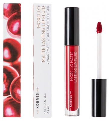Korres Rouge à Lèvres Liquide Mat Longue Tenue 3,4 ml