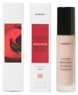 Korres Rose Sauvage Fond de Teint Fluide SPF15 30 ml