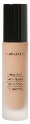 Korres Rose Sauvage Fond de Teint Fluide SPF15 30 ml - Teinte : WRF3 : Sable