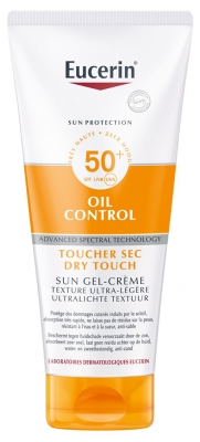 Eucerin Sun Protection Sensitive Protect Sun Gel-Crème Toucher Sec Spf50+ 200 ml