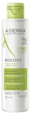 A-Derma Biology Eau Micellaire Dermatologique Hydra Nettoyante Bio 200 ml
