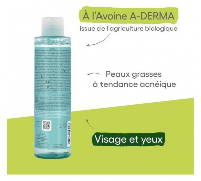 A-Derma Eau Micellaire Nettoyante Purifiante Biology Ac 200 ml