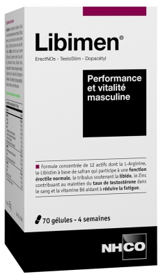 NHCO Libimen Vitalité Masculine 70 Gélules