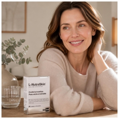 NHCO L-Nutraskin Peau Sèche et Sensible 42 Capsules