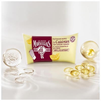 Le Petit Marseillais Gel Lavant Mains Anti-Odeurs Toutes Peaux Recharge 250 ml