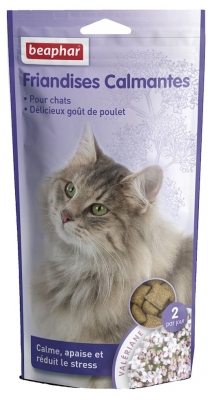 Beaphar Friandises Calmantes pour Chats à la Valérianne 35 g