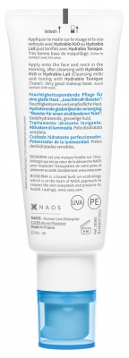 Bioderma Hydrabio Crème de Jour Anti Uv Lissante Peaux Sensibles Spf30 40 ml