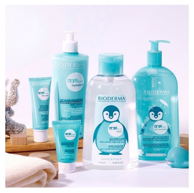Bioderma Abcderm Cold Cream Crème Lavante Bébé 1000 ml