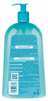 Bioderma Abcderm Gel Lavant Bébé Doux Visage Corps et Cheveux 1000 ml