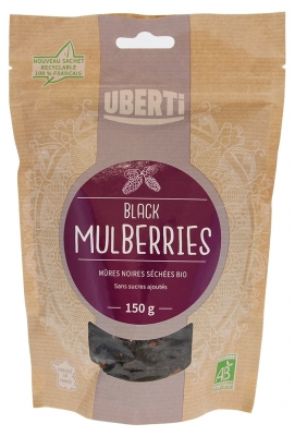 Uberti Black Mulberries Mûres Séchées Bio 150 g