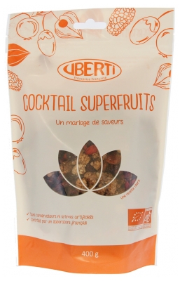 Uberti Cocktail Superfruits Un mariage de Saveurs Bio 400 g