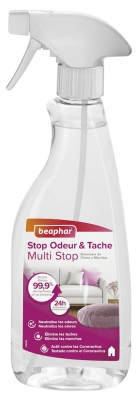 Beaphar Stop Odeur & Taches Multi Stop pour Animaux 500 ml