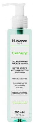 Nubiance Cleanactyl Gel Lavant Visage Anti-Imperfections 200 ml