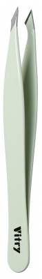 Vitry Pince à Épiler Yatagan Mors Effilés Inox - Couleur : Vert Pâle