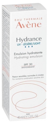 Avène Hydrance Eau Thermale - Légère Émulsion Hydratante SPF30 40 ml