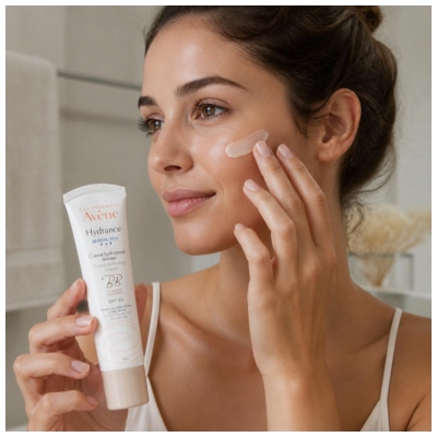 Avène Hydrance Eau Thermale - - Bb-Riche Crème Hydratante Teintée Effet Bonne Mine Naturel 40 ml