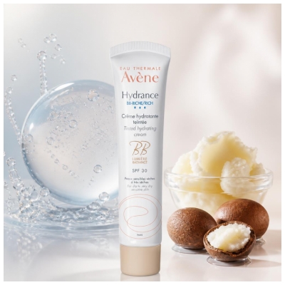 Avène Hydrance Eau Thermale - - Bb-Riche Crème Hydratante Teintée Effet Bonne Mine Naturel 40 ml