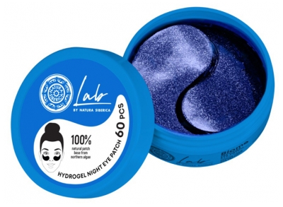 Natura Siberica Lab Biome Patchs Pour Les Yeux Nuit Éclat et Hydratation 60 Patchs