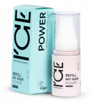 ICE Professionnal Refill My Hair Power Booster Cheveux Secs 30 ml
