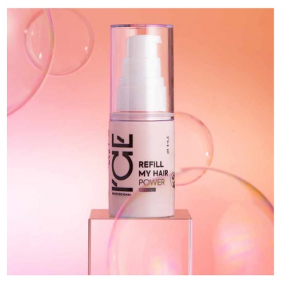 ICE Professionnal Refill My Hair Power Booster Cheveux Secs 30 ml