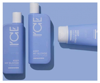 ICE Professional Keep My Blonde Masque Anti-Yellow Cheveux Blonds 250 ml