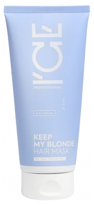 ICE Professional Keep My Blonde Masque Anti-Yellow Cheveux Blonds 250 ml