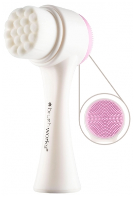 Brushworks Brosse Nettoyante Double Face Visage