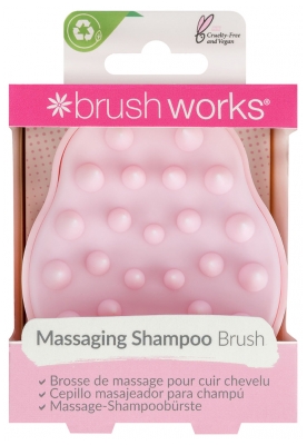 Brushworks Brosse Shampoing Massage du Cuir Chevelu