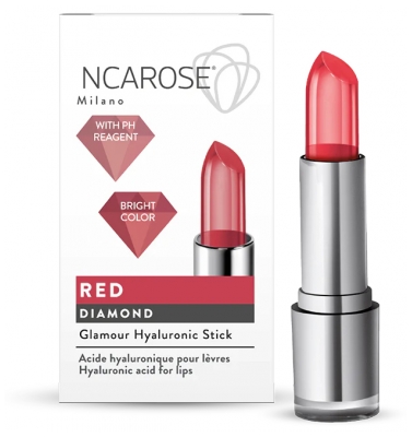 Incarose Diamond Acide Hyaluronique Stick 4 ml - Teinte : Red