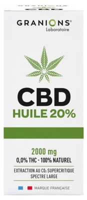 Granions Huile Cbd 20% Flacon 10 ml