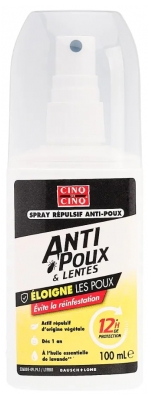 Cinq Sur Cinq 5 Sur 5 Poux Repulsif 100 ml
