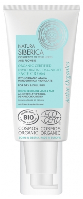 Natura Siberica Crème Recharge Jour & Nuit Bio à l'Aralia de Mandchourie 50 ml