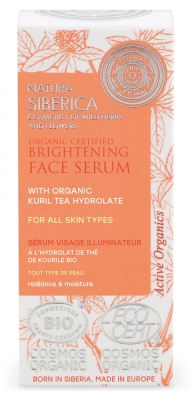 Natura Siberica Sérum Visage Bio Illuminateur au Thé de Kourile 15 ml
